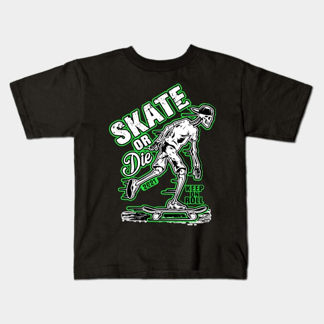 BMX Rider Kids T-Shirt by Shirtrunner1